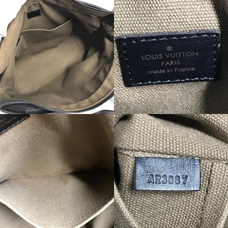 Louis Vuitton Kiowa Shoulder Bag M95453 Utah Leather Cafe Brown