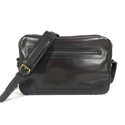 Louis Vuitton Shoulder Bag Reporter M95791 Utah Leather Cafe Brown