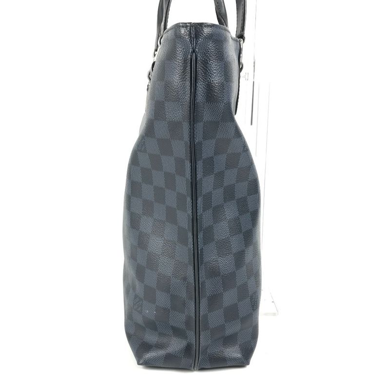 Louis Vuitton Shoulder Bag Cabas Voyage N41397 Damier Cobalt Canvas Navy