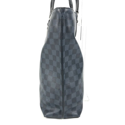 Louis Vuitton Shoulder Bag Cabas Voyage N41397 Damier Cobalt Canvas Navy