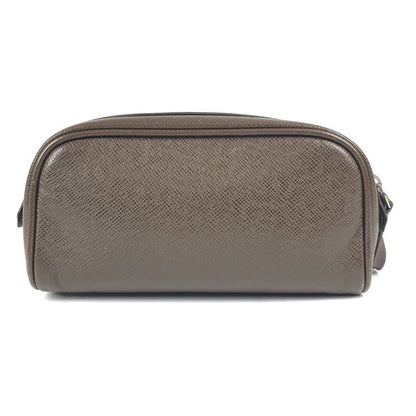 Louis Vuitton Second Bag Trousse Ivan M32498 Taiga Leather Grizzly Brown