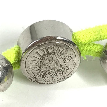 Louis Vuitton Bracelet Bra Scuff Monogram Beads M00510 Metal Yellow