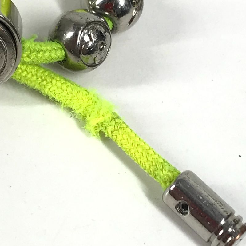 Louis Vuitton Bracelet Bra Scuff Monogram Beads M00510 Metal Yellow