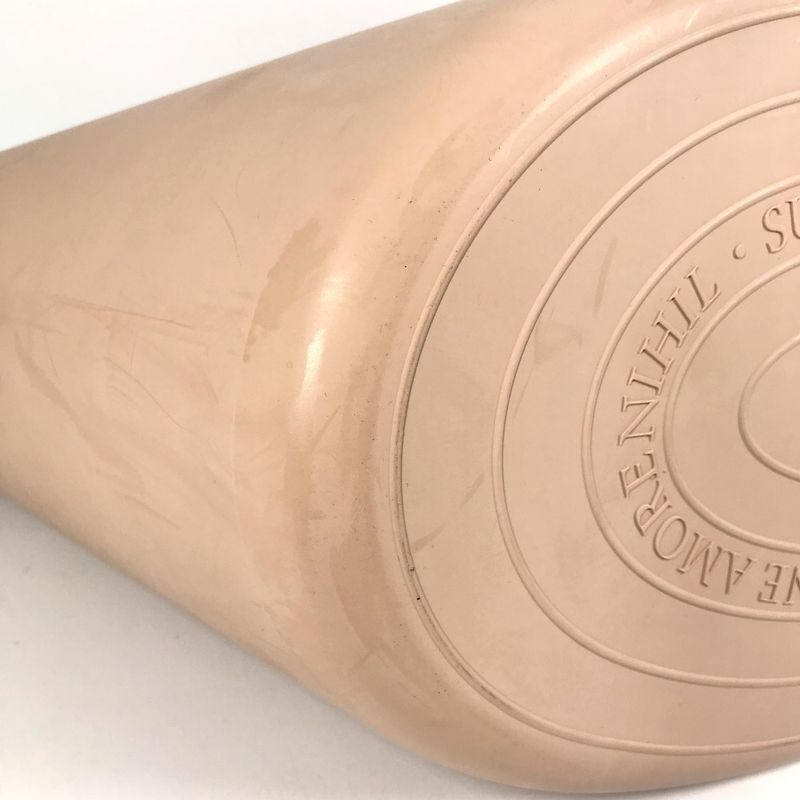 Gucci Handbag Bucket Bag Logo Laundry Bag 511261 Rubber Beige