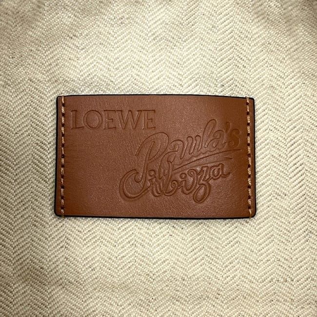 Loewe Drawstring Pouch Light Blue Paurazibiza Clutch Bag Denim