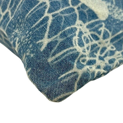 Loewe Drawstring Pouch Light Blue Paurazibiza Clutch Bag Denim