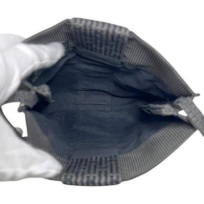 Hermes Shoulder Bag Yale Pochette Gray Her Line Excellent Condition