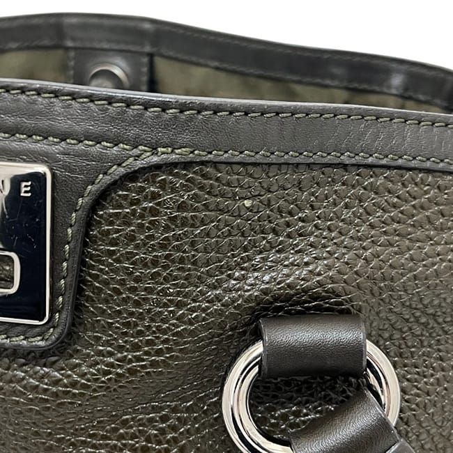 Celine Tote Bag Brown Excellent Condition Leather Preowned Celine