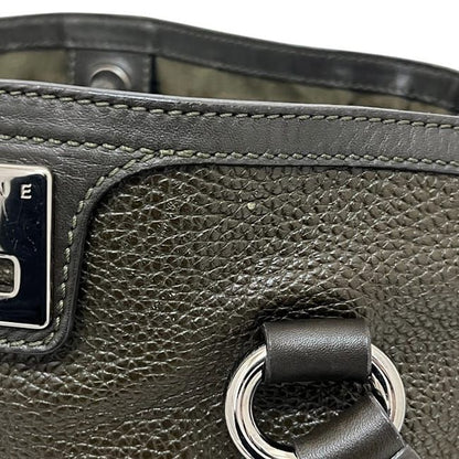 Celine Tote Bag Brown Excellent Condition Leather Preowned Celine