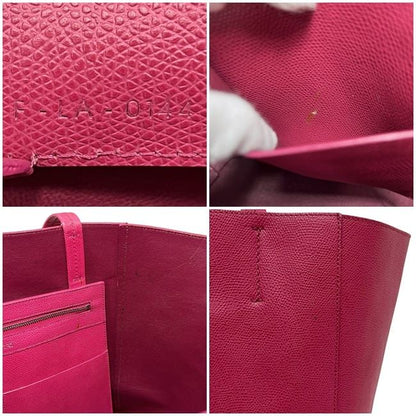 Celine Tote Cabas Phantom Small Pink Large Leather Preowned