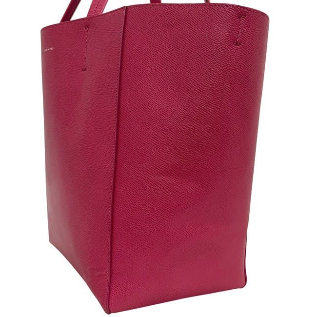 Celine Tote Cabas Phantom Small Pink Large Leather Preowned