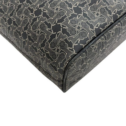 Celine Tote Bag Sulky Tote Gray Black Light PVC Leather