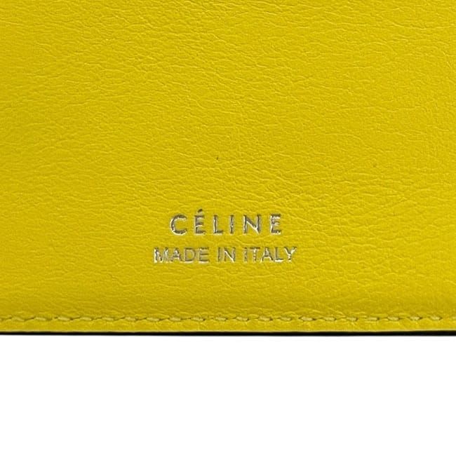 Celine Trifold Wallet Small Trifold Wallet Gray