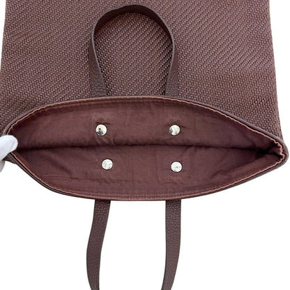 Hermes Tote Bag Amedaba Diago GM Brown Excellent Condition Preowned Leather