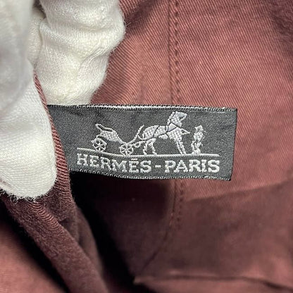 Hermes Tote Bag Amedaba Diago GM Brown Excellent Condition Preowned Leather