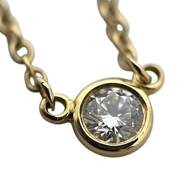 Tiffany & Co Bytheyard Necklace Yellow Gold Elsa Peretti