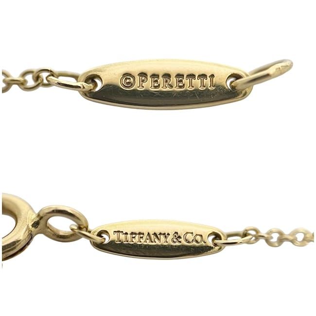 Tiffany & Co Bytheyard Necklace Yellow Gold Elsa Peretti
