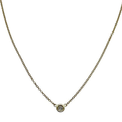 Tiffany & Co Bytheyard Necklace Yellow Gold Elsa Peretti