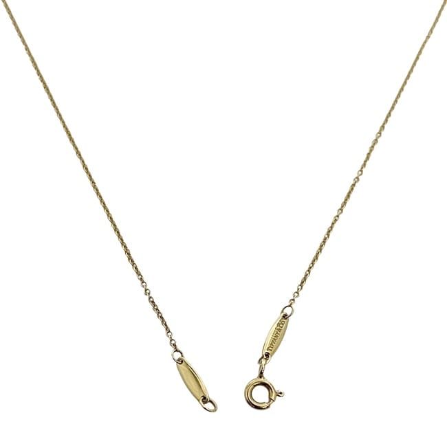 Tiffany & Co Bytheyard Necklace Yellow Gold Elsa Peretti