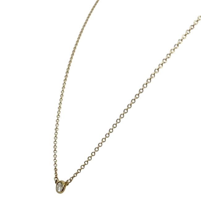 Tiffany & Co Bytheyard Necklace Yellow Gold Elsa Peretti