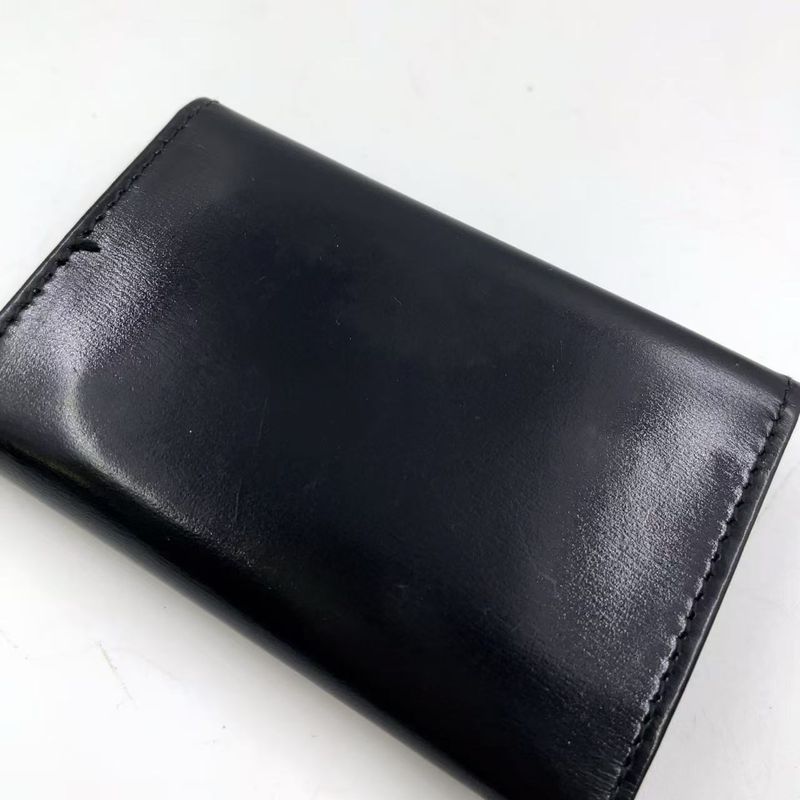 Gucci Horsebit Suede Black Key Case 0330416