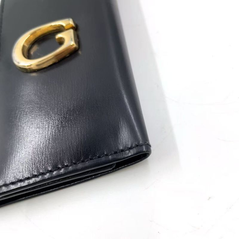 Gucci Horsebit Suede Black Key Case 0330416