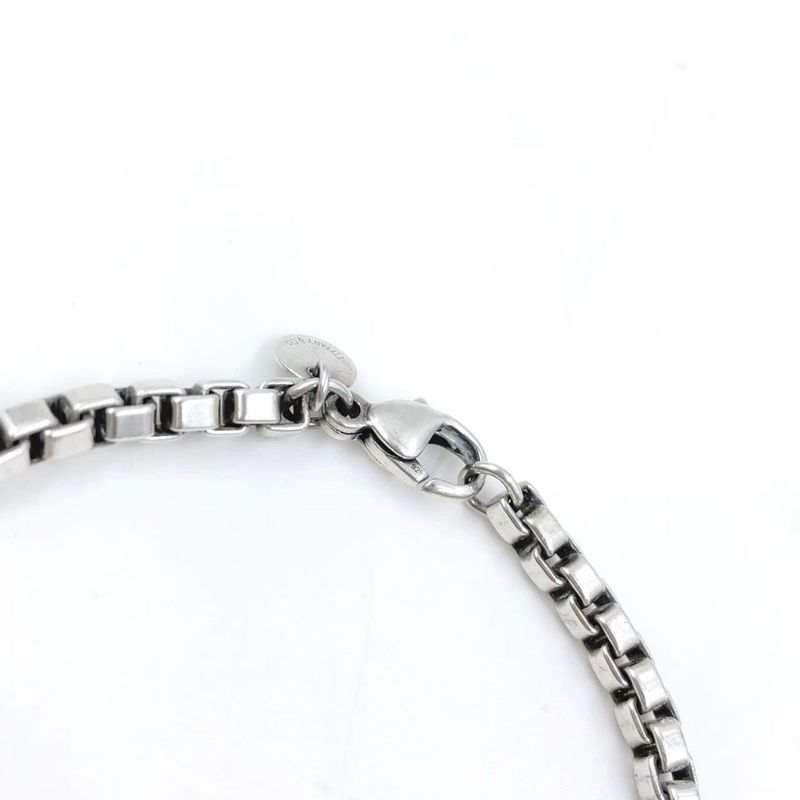 Tiffany & Co Venetian Chain Sv925 Silver Bracelet Silver