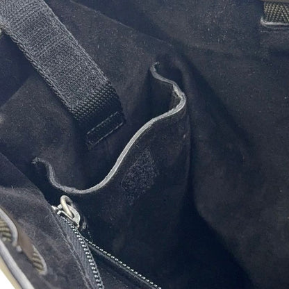 Prada Leather Khaki Green Tote Bag