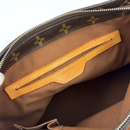 Louis Vuitton Cabas Piano Monogram Leather X PVC Brown Tote Bag Gold M51148