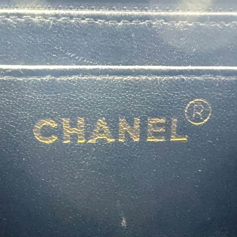 Chanel Coco Mark Turnlock Matelasse No 4 Leather Enamel Black Handbag Gold