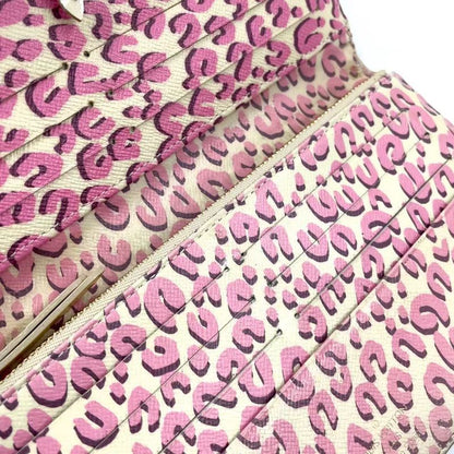 Louis Vuitton Portefeuille Antholite Folding Long Wallet Leopard Monogram PVC