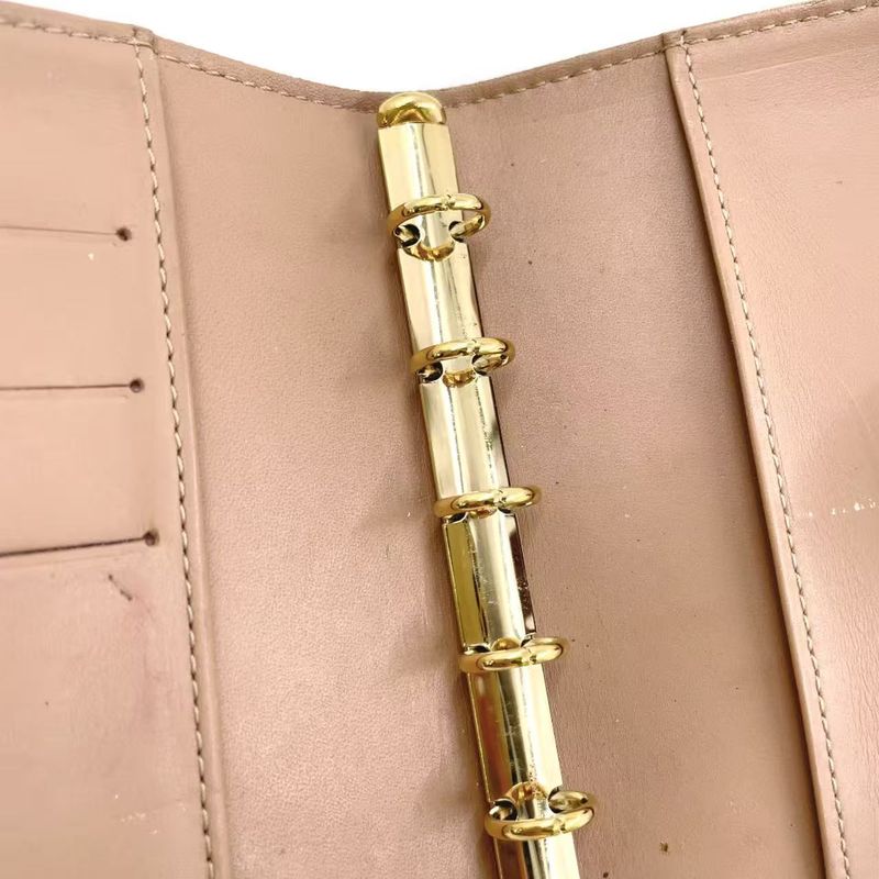 Louis Vuitton Agenda PM 6-hole System Organizer Monogram Vernis Enamel Leather