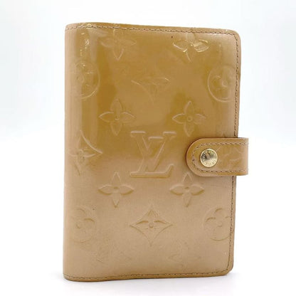 Louis Vuitton Agenda PM 6-hole System Organizer Monogram Vernis Enamel Leather