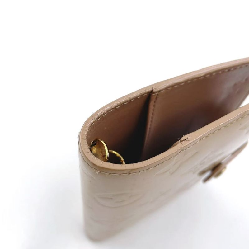 Louis Vuitton Agenda PM 6-hole System Organizer Monogram Vernis Enamel Leather