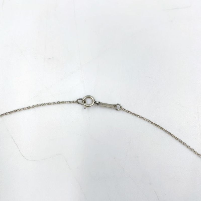 Tiffany & Co Open Heart Sv925 Silver Necklace Silver