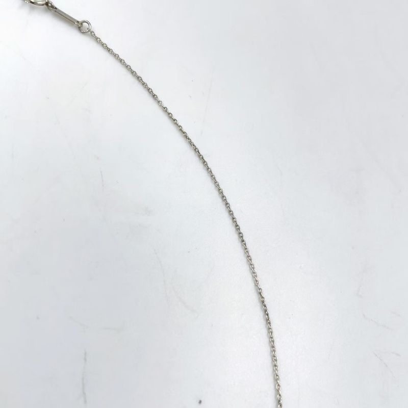 Tiffany & Co Open Heart Sv925 Silver Necklace Silver