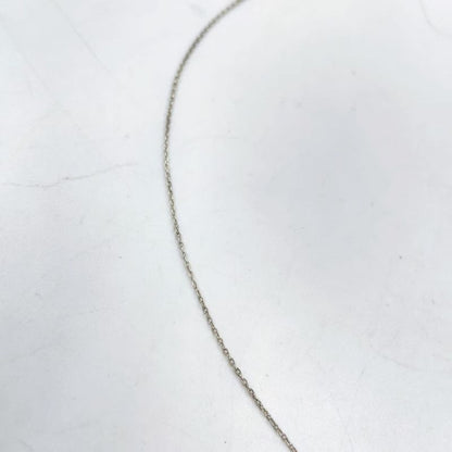 Tiffany & Co Open Heart Sv925 Silver Necklace Silver