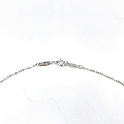 Tiffany & Co By-the-yard Single Diamond Pendant D0.17ct Pt950 X Diamond Clear X