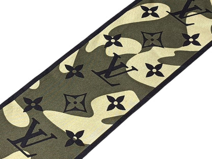 Louis Vuitton Takashi Murakami Bandeau Monogram Moflage Scarf Twilly Silk — view 4