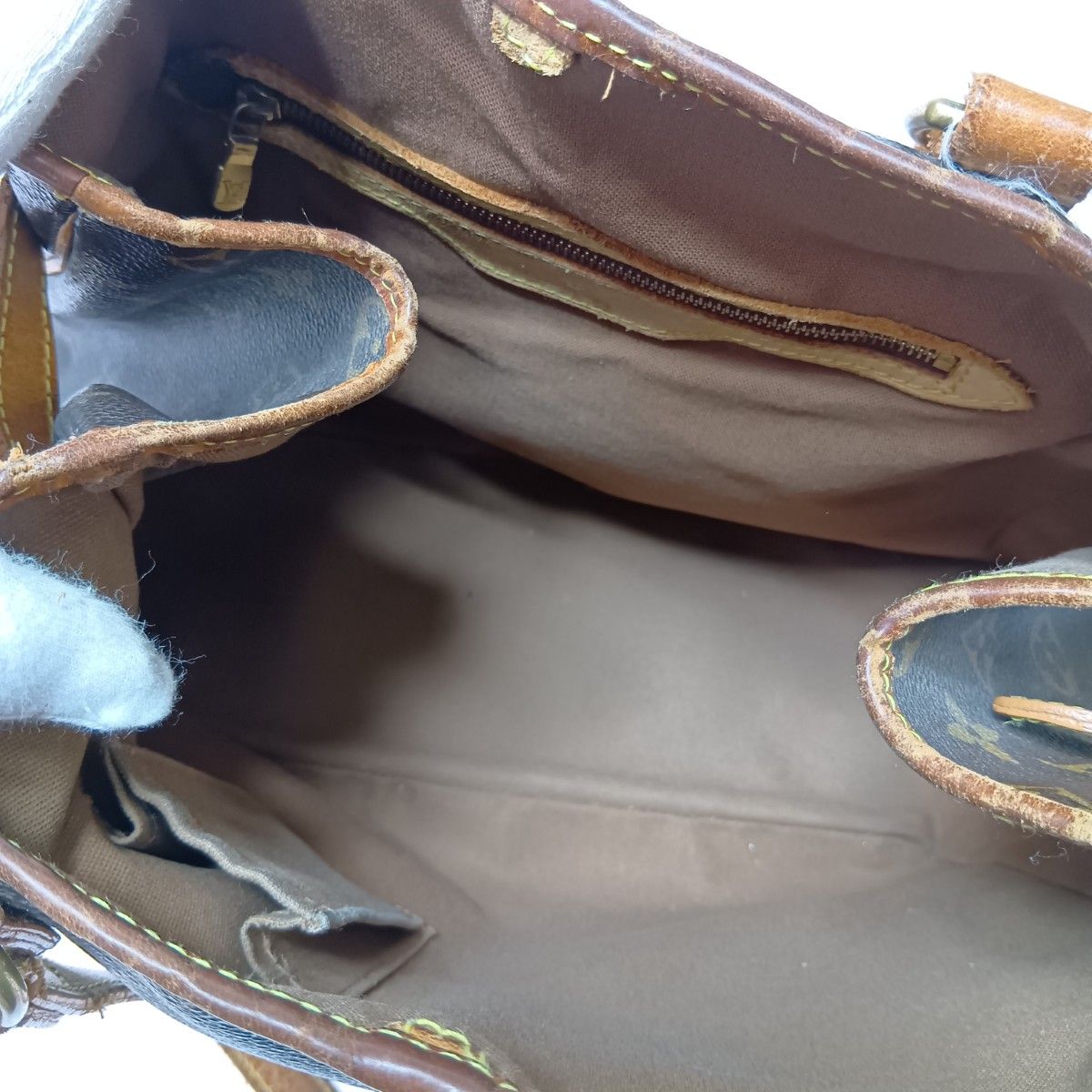 Louis Vuitton Monogram Batignolles Vertical Tote Shoulder Bag M51153 Brown