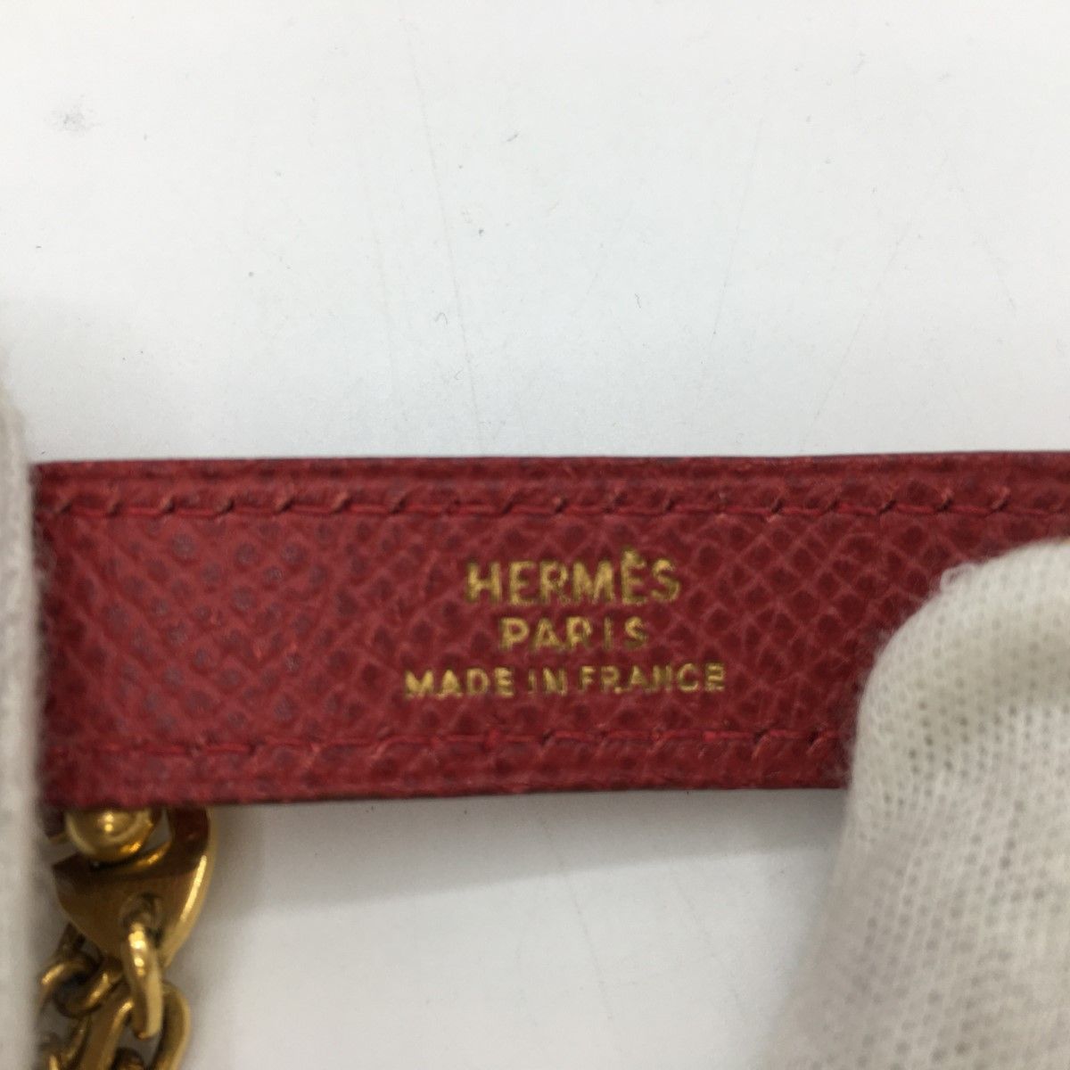 Hermes Fashion Accessory Glove Holder Red