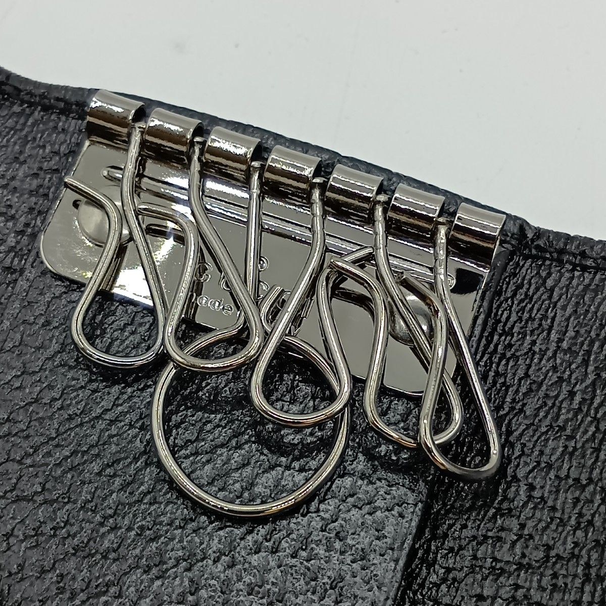 Gucci 6 Key Case GG with Box 154450/493075 Black