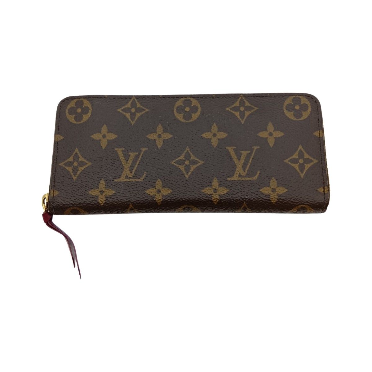 Louis Vuitton Monogram Portefeuille Clemence Long Wallet M60742 Fuchsia X