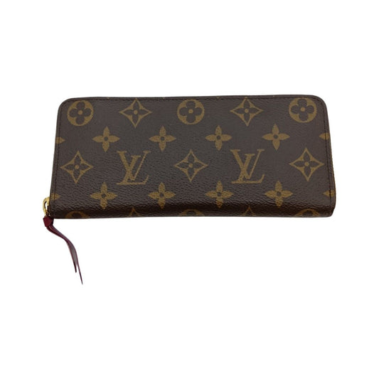 Louis Vuitton Monogram Portefeuille Clemence Long Wallet M60742 Fuchsia X