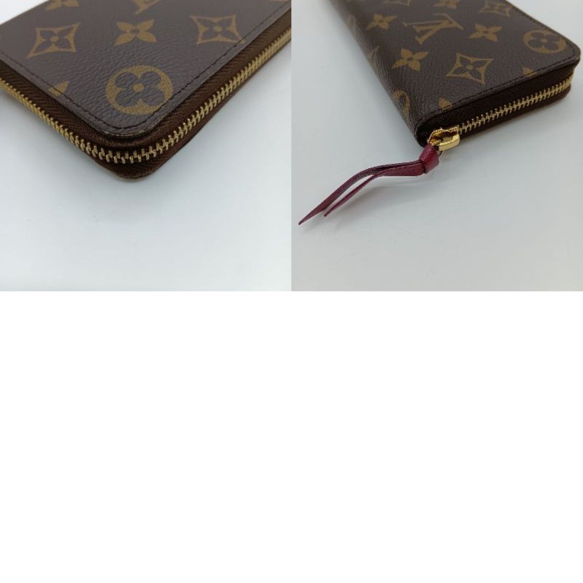 Louis Vuitton Monogram Portefeuille Clemence Long Wallet M60742 Fuchsia X
