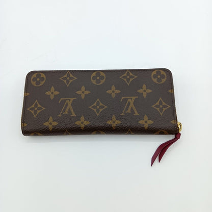 Louis Vuitton Monogram Portefeuille Clemence Long Wallet M60742 Fuchsia X