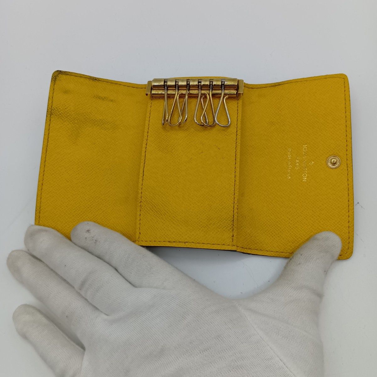 Louis Vuitton Multicles 6 6 Key Case M60700 Mimosa