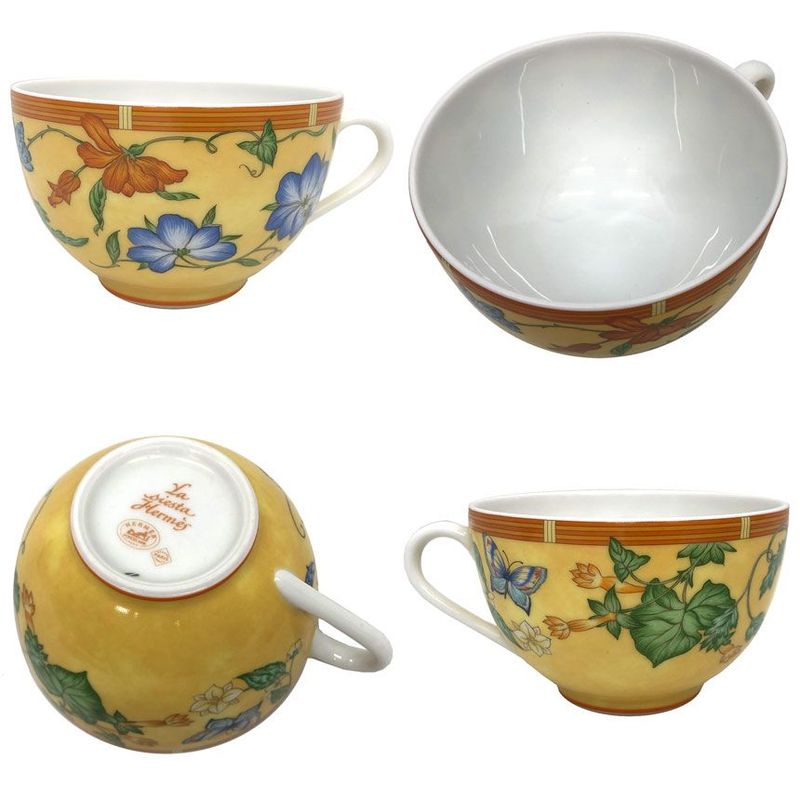 Hermes LA Siesta Cup & Saucer C S Pottery Tableware Aq12285