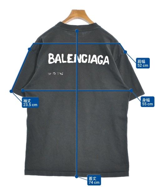 Balenciaga T-shirt Cut And Sewn Men's
