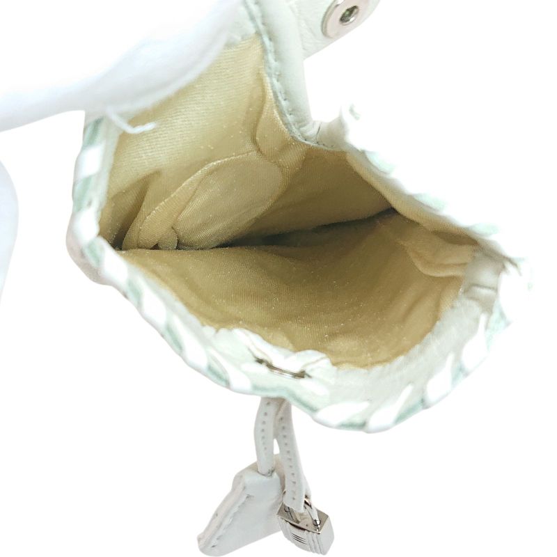 Hermes Gloves Cadenas Clochette #6 1 2 Sold Leather Ivory With Box